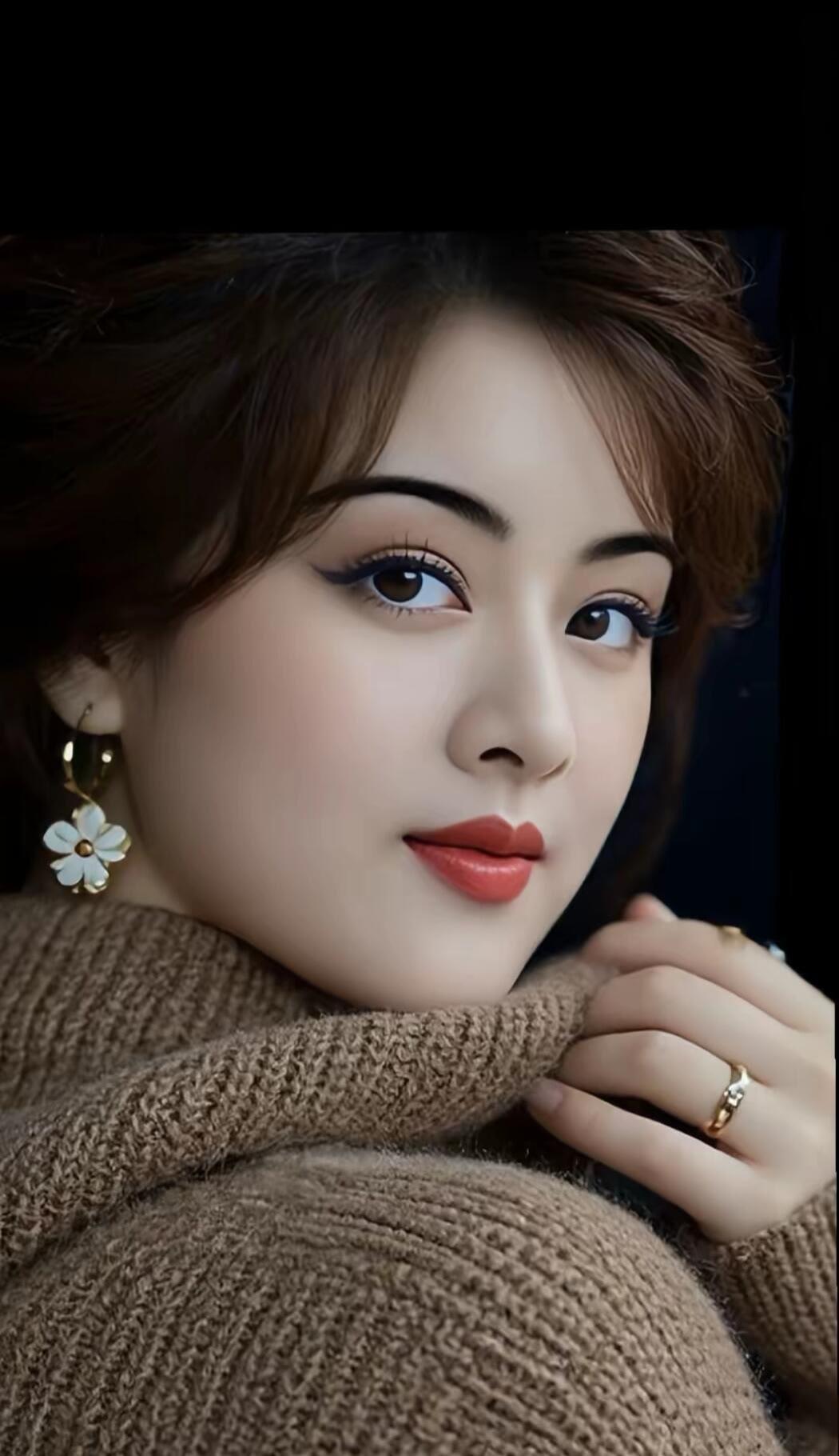 温柔甜美的冬日穿搭，暖心暖意