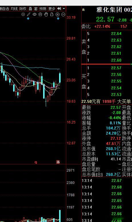 今天锂电被暴击了这种走势比较扭曲，如果我买了电解液，我的预期管理一定是这个位置的