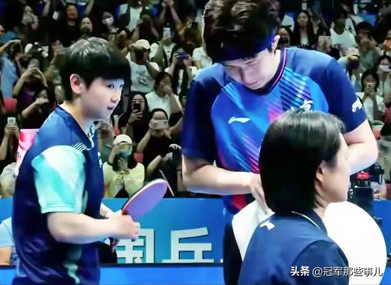 3比0，兵不血刃。但这场横扫的真正看点，不在比分上。7月16日，长沙全锦赛混双正