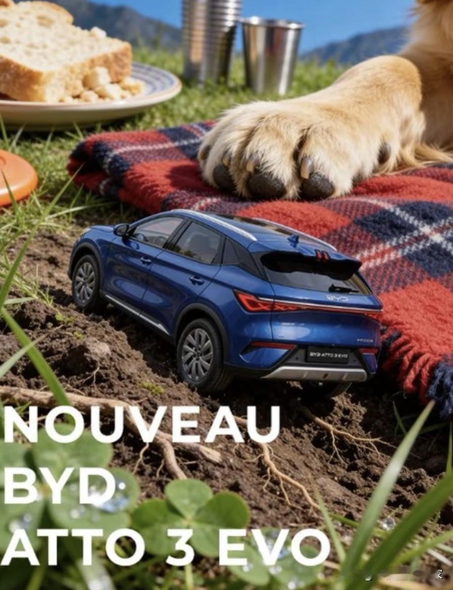 海外车市要变天！比亚迪ATTO 3 EVO国内还没动静，海外开始宣传
510km