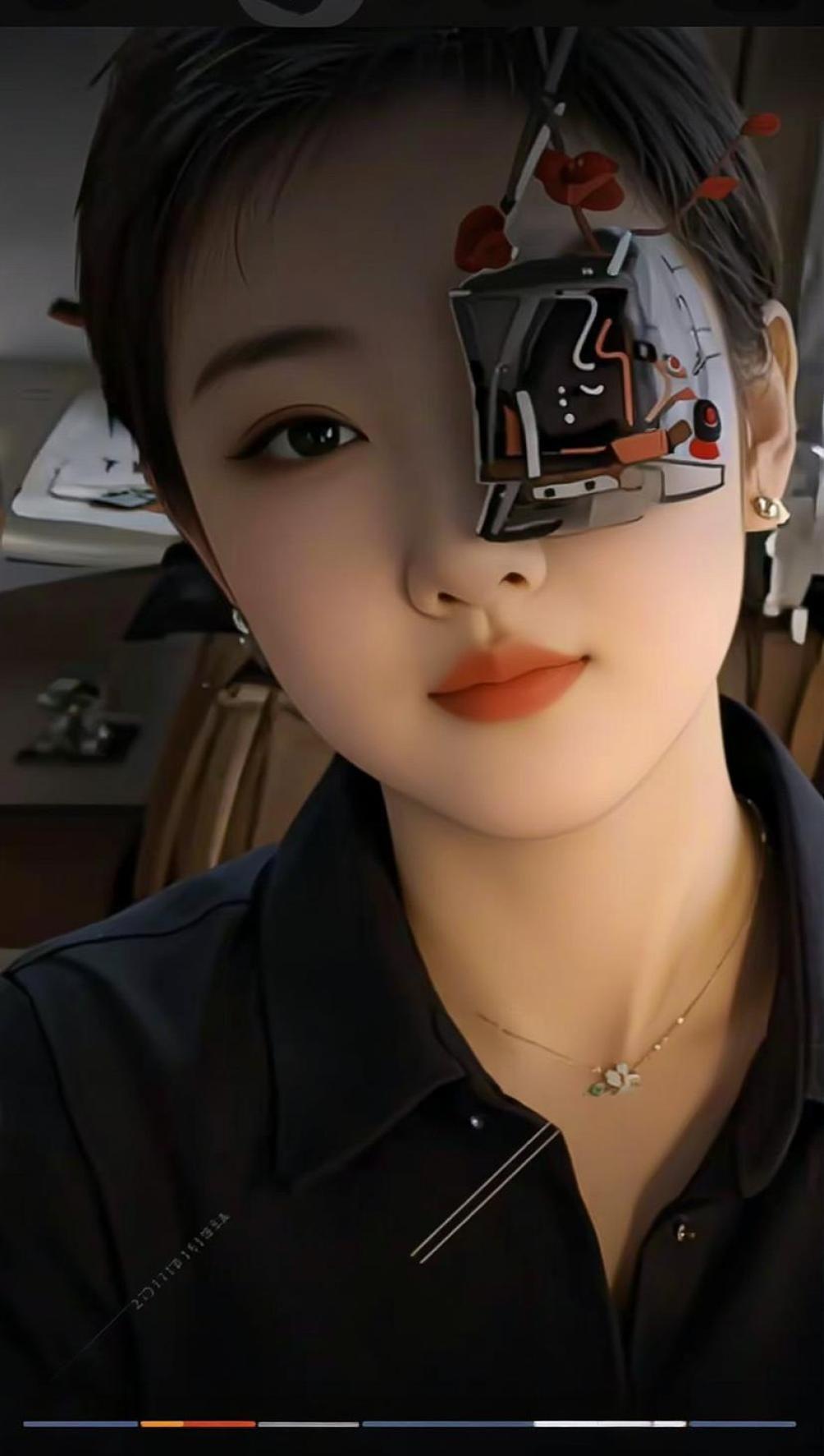 AI发丝光影照 抖音ai创作 抖音ai写真你又偷偷进步了