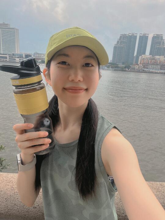 暴雨来临前的高温天气，跑完喜提全身湿透💦