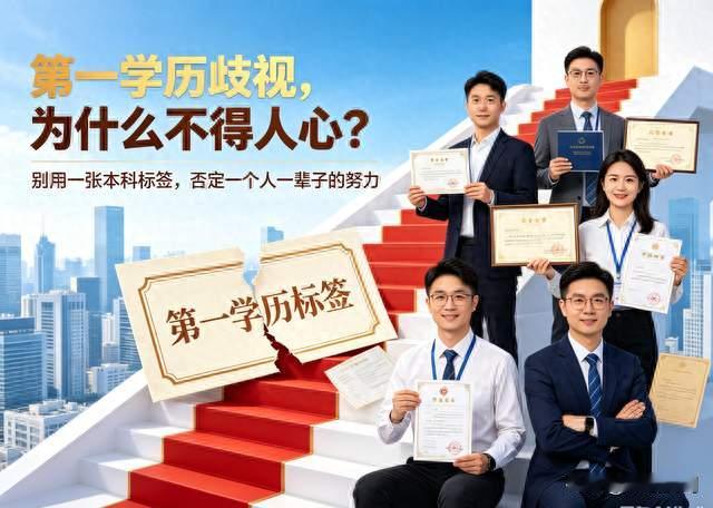 “第一学历歧视”，为什么不得人心？