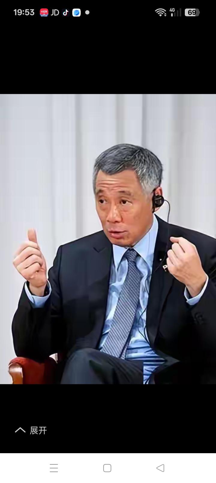 李显龙吹捧印度经济，估计莫迪也迷迷糊糊。
五倍之差，
难道动动嘴就能超越？
我们
