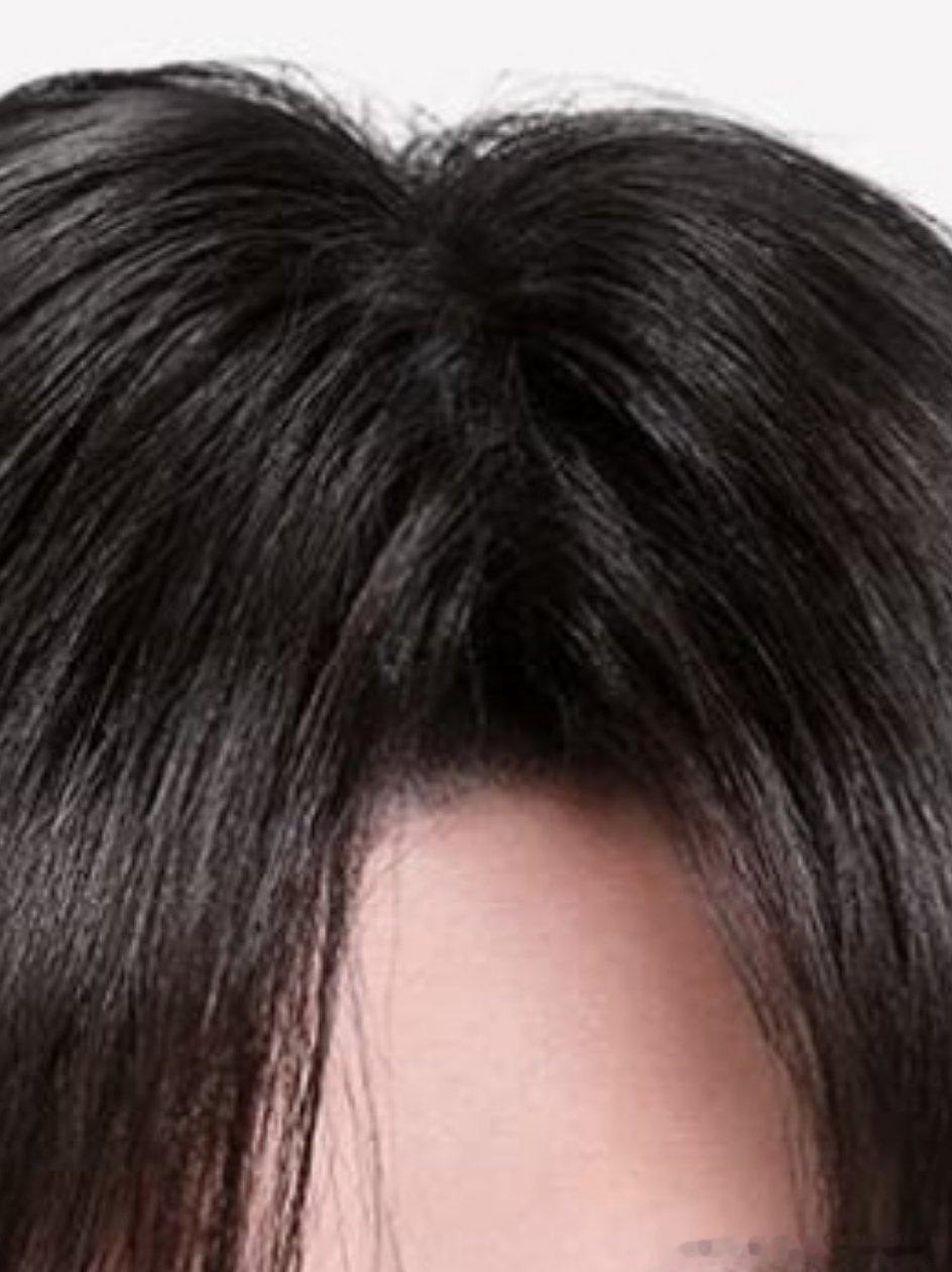 好明显的假发套 