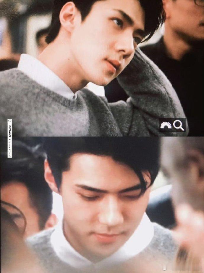 吴世勋胖瘦完全不影响底子，现在瘦十斤后有点梦回早期白月光既视感，依旧是颜霸。吴世