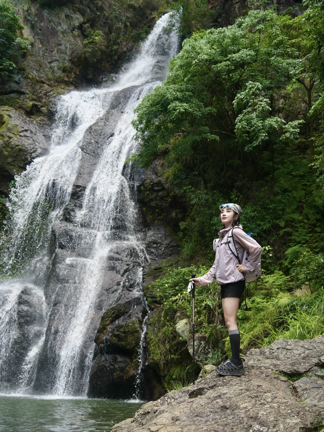 朱自清没骗我，比起百丈漈我更爱爬这座山‼️