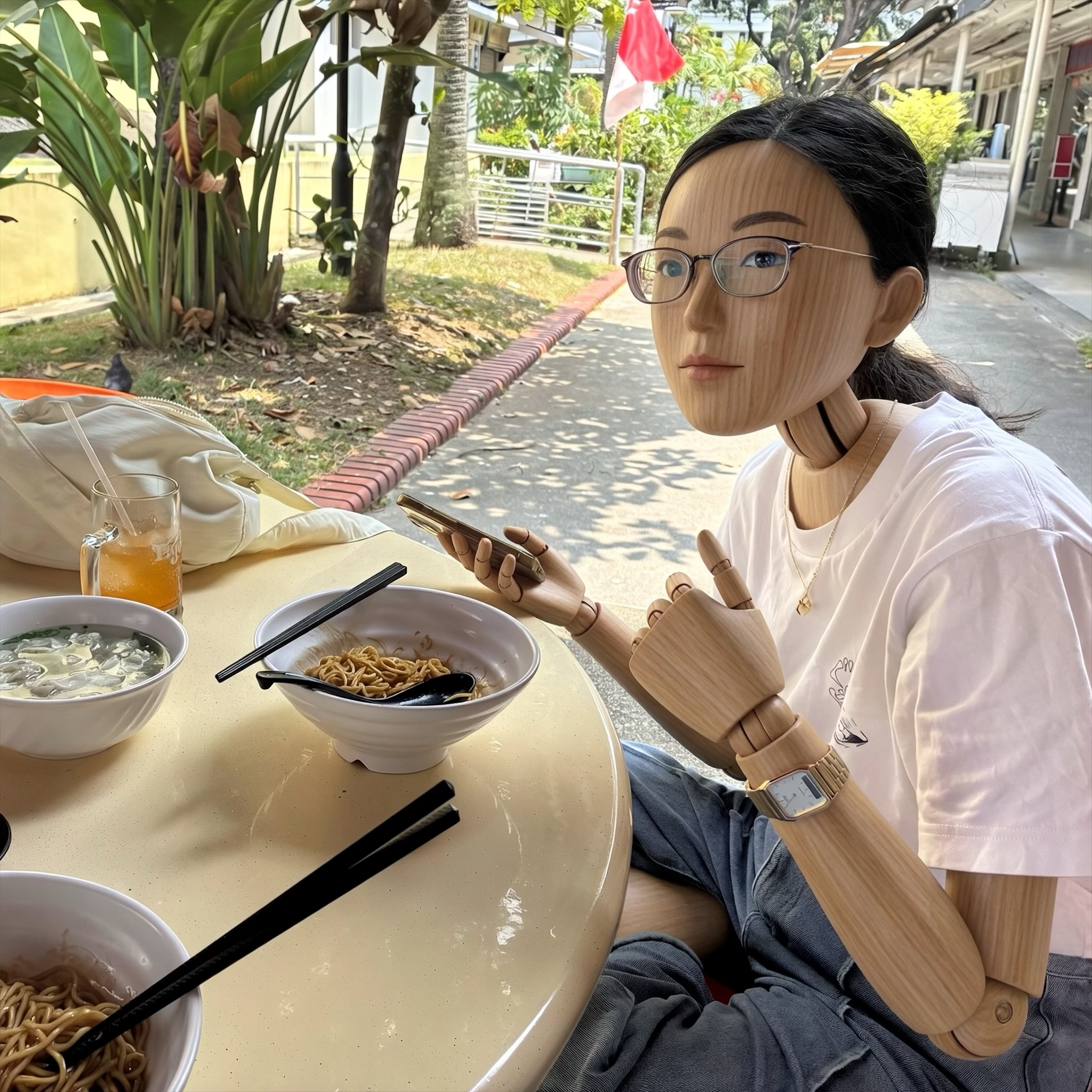 其实苹果的图乐园也不错，而且只更动人物，不影响背景。 
