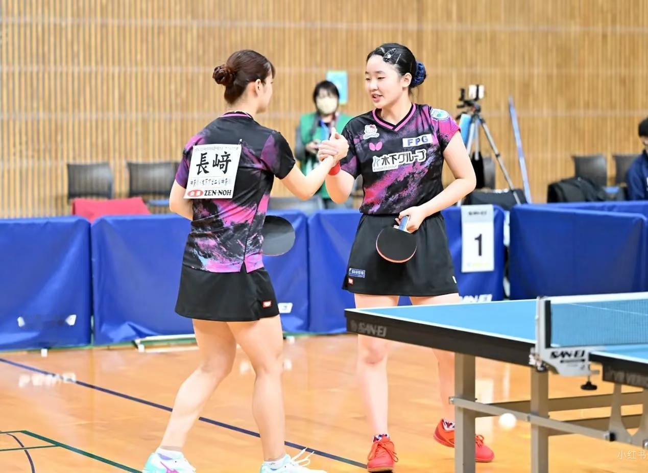 张本美和这是要奔四冠王冲击了！

刚刚看了全日锦赛双打比赛，张本美和与长崎美柚的