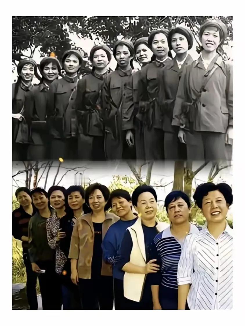 太感人了！近日，对越自卫反击战的9位女兵再度相聚。她们是被誉为“战地九朵金花”的