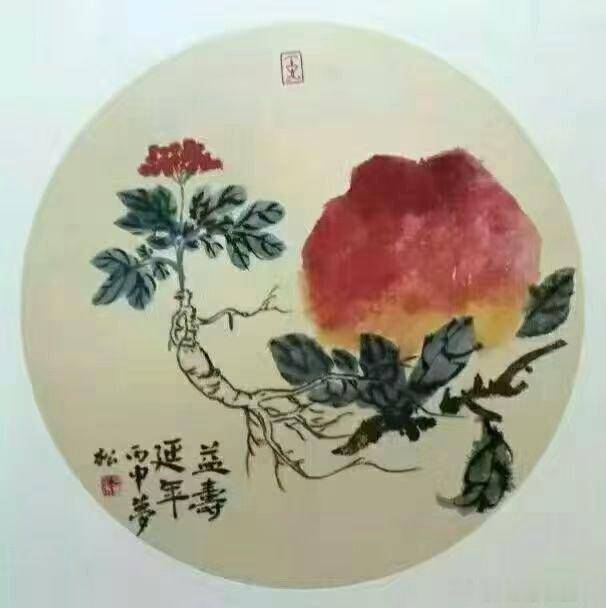 名家作品友情代理推荐分享【石梦松】中国艺术家协会名誉理事，艺委会副主席，湖北省美