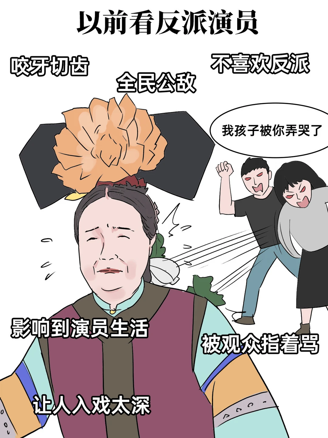 以前看反派vs现在看反派