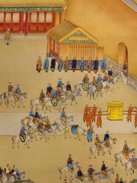 女子出嫁挡住乾隆去路，乾隆当场出一上联，姑娘答后乾隆羞愧不已...

1751 