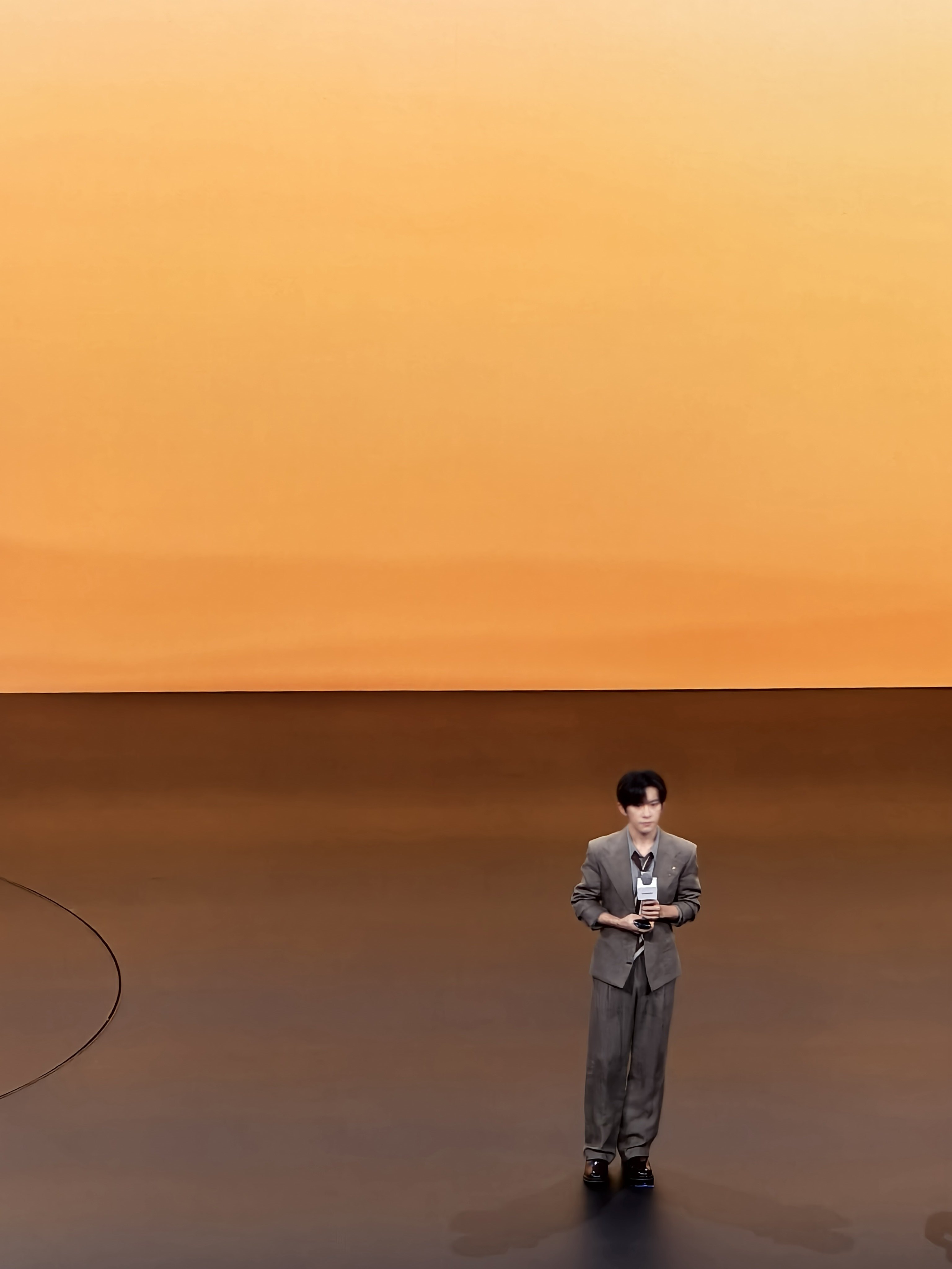 四字弟弟又帅了 华为发布会