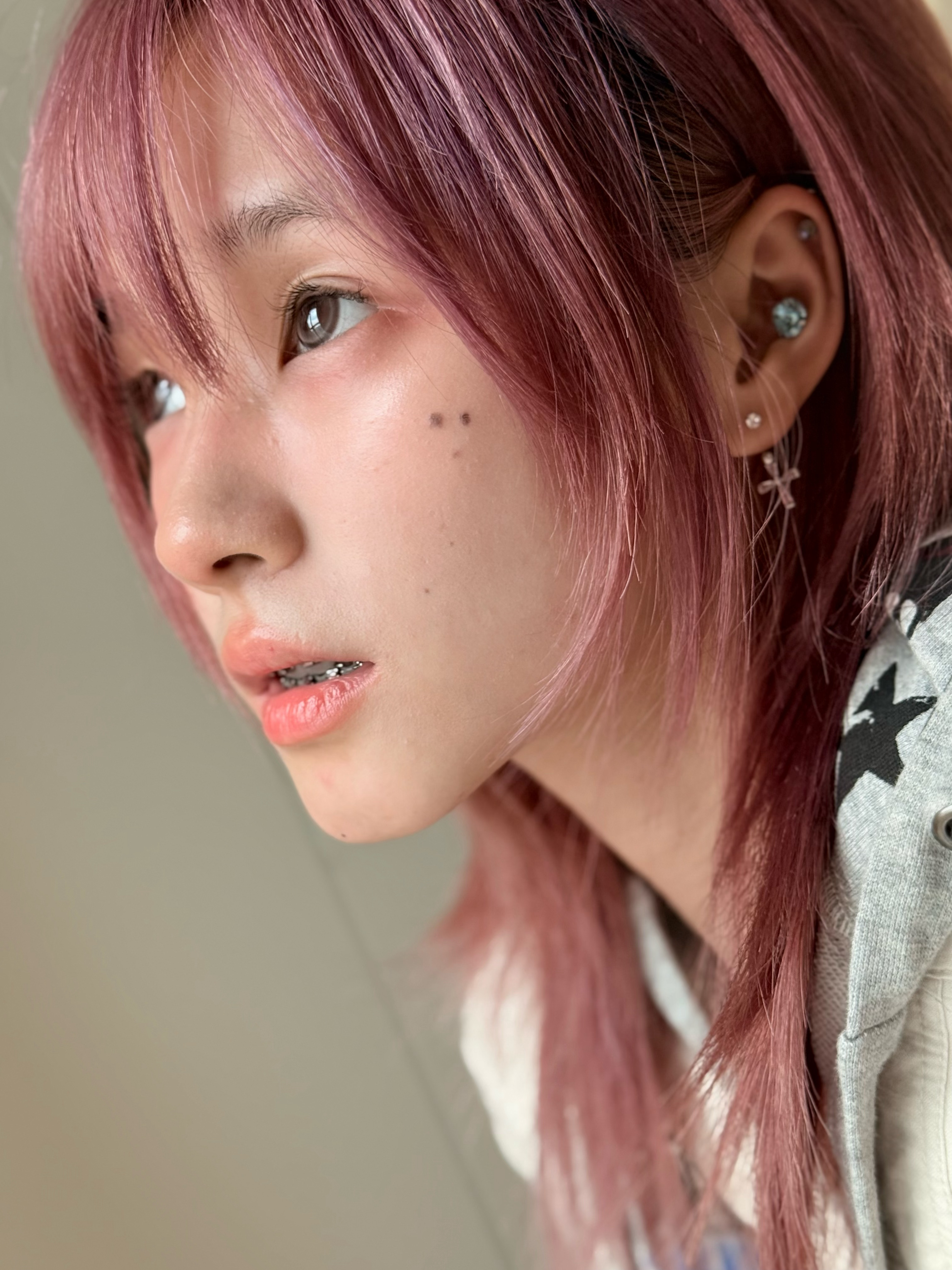 清晰的一组图！📷16pm后置人像模式💄peripera 35色号高光 too