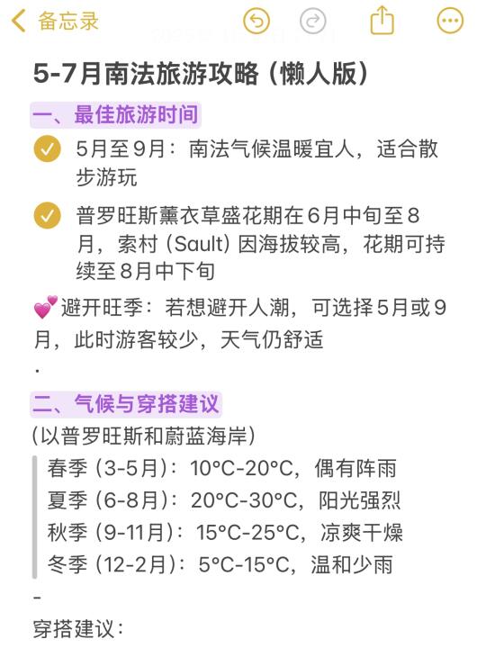 听劝👂🏼5-7月来南法的姐妹请🐴住