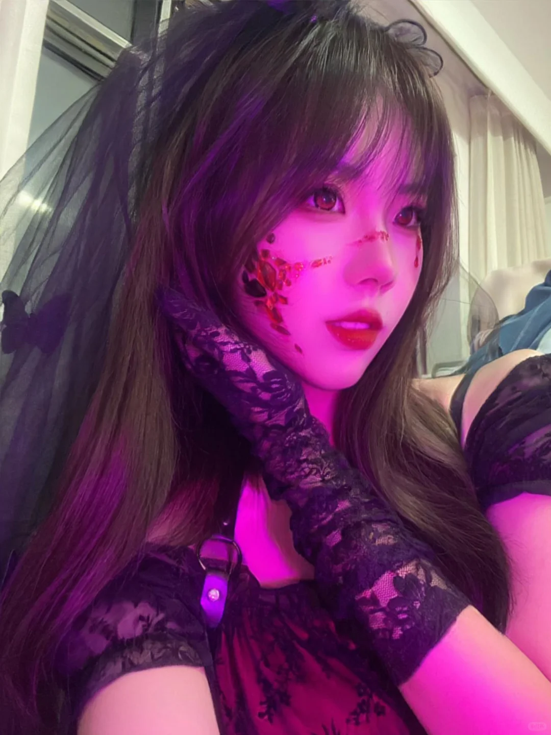 央美美术生的万圣节妆容分享（有手就行版
