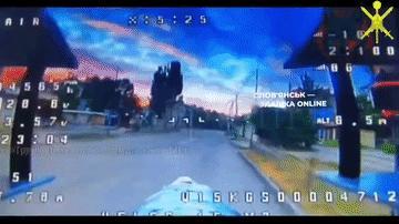 斯拉维杨斯克这日子不好过，俄军距离5公里，飞手就是距离交火线10公里，刷的就到了