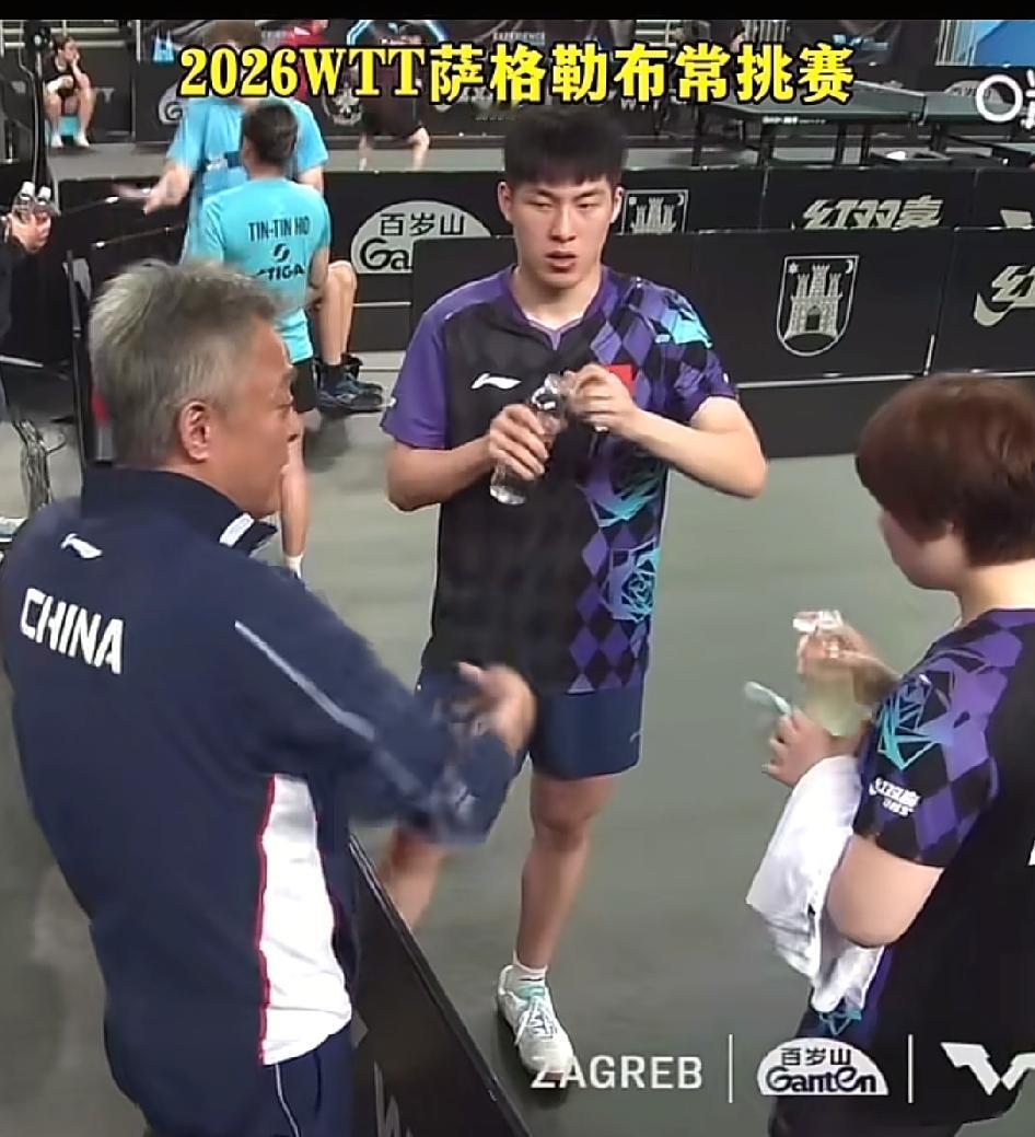 WTT常规挑战赛萨格勒布站，混双1/4决赛，国乒独苗温瑞博/蒯曼1-3不敌英格兰