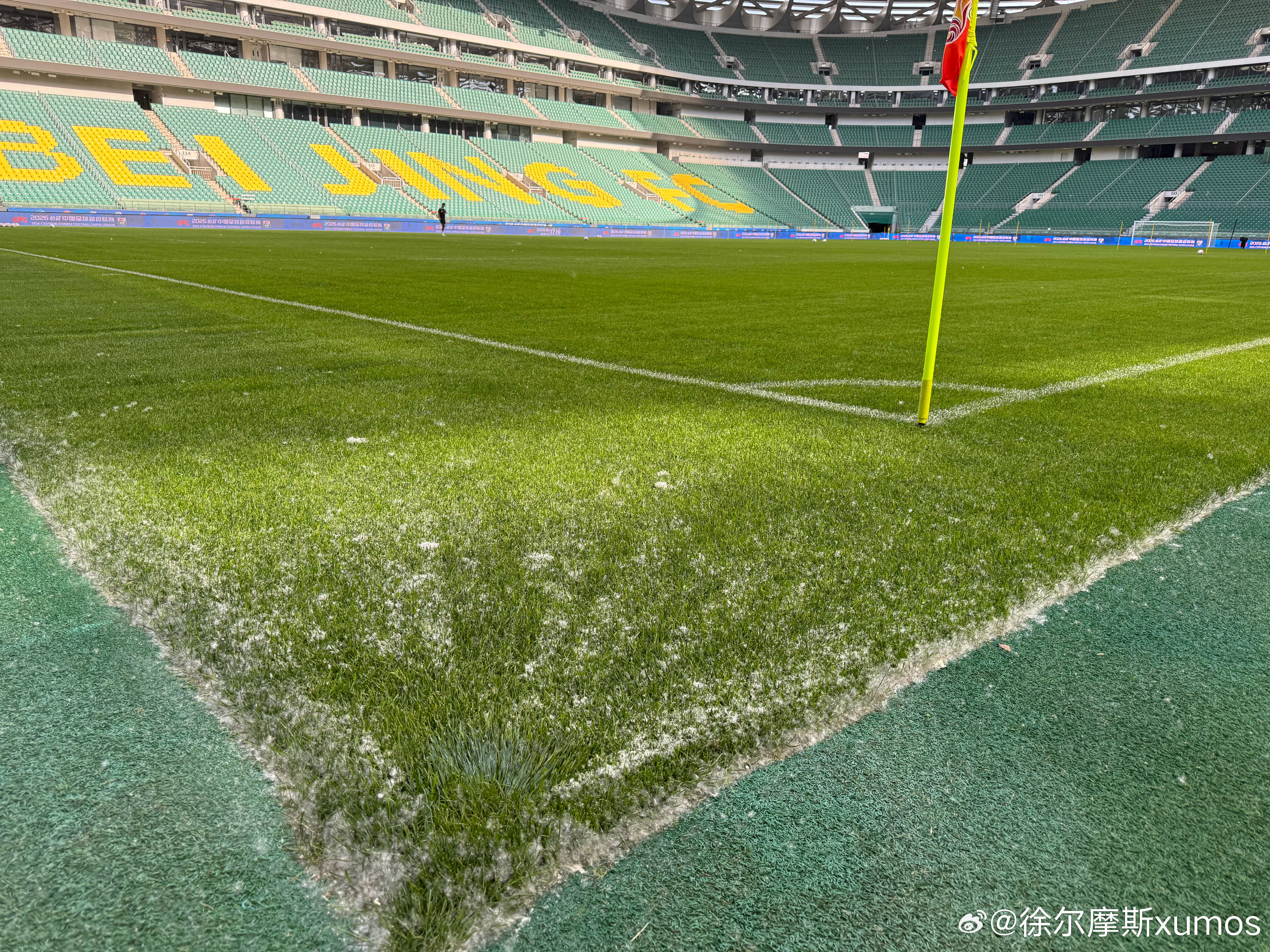 场边的毛毛北京国安vs成都蓉城北京国安