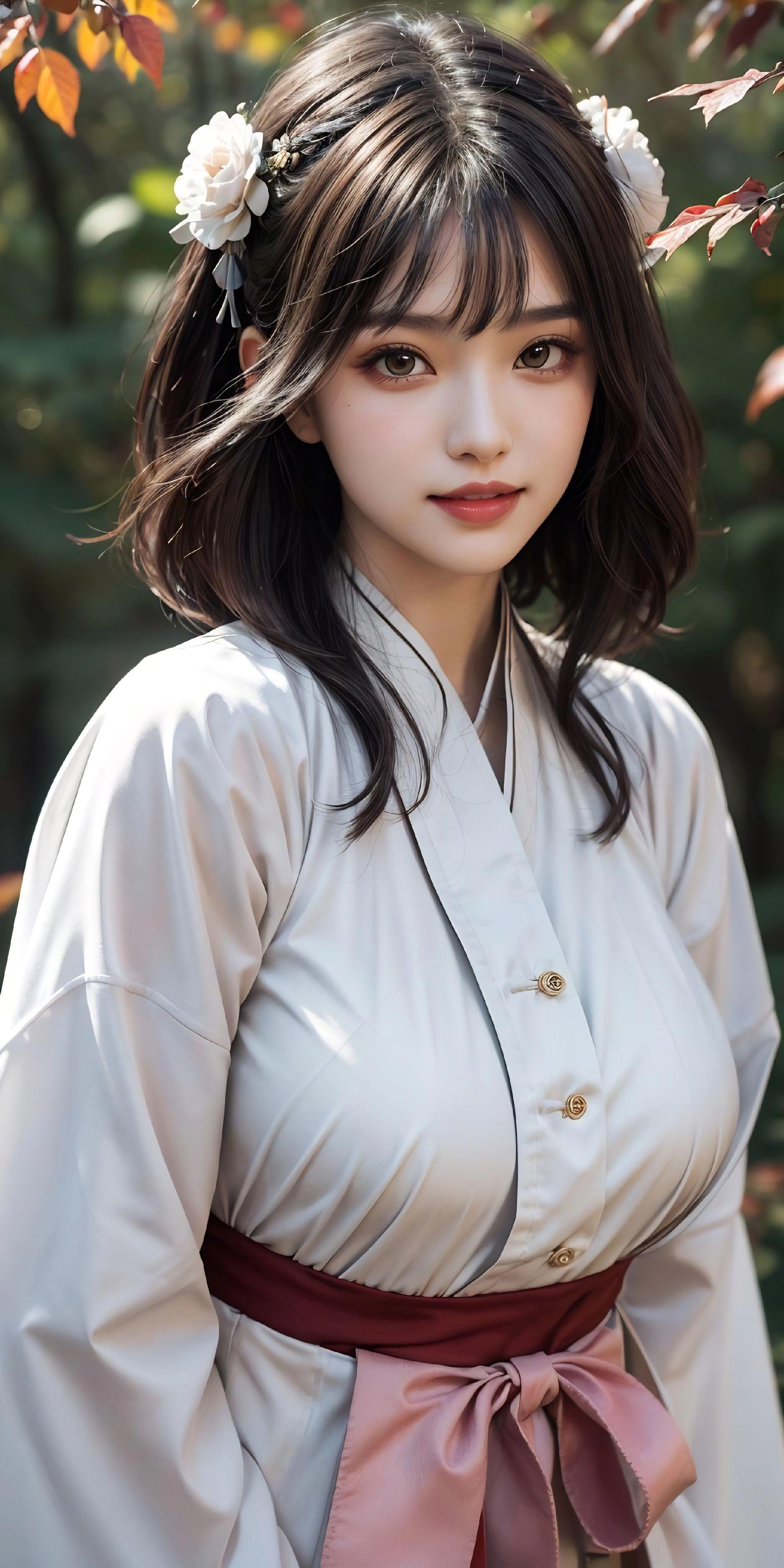 原创 汉服小姐姐 国民美少女 丰满女生 极品身材