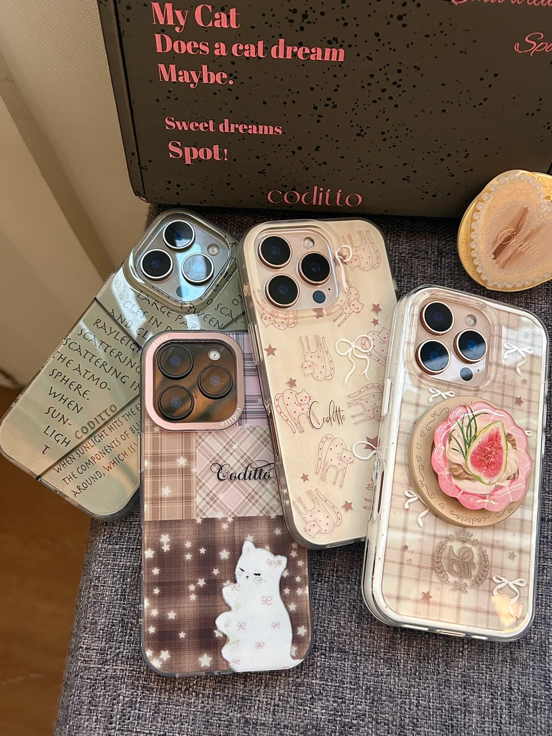 很喜欢的4款秋冬氛围感iphone16pro手机壳！！
