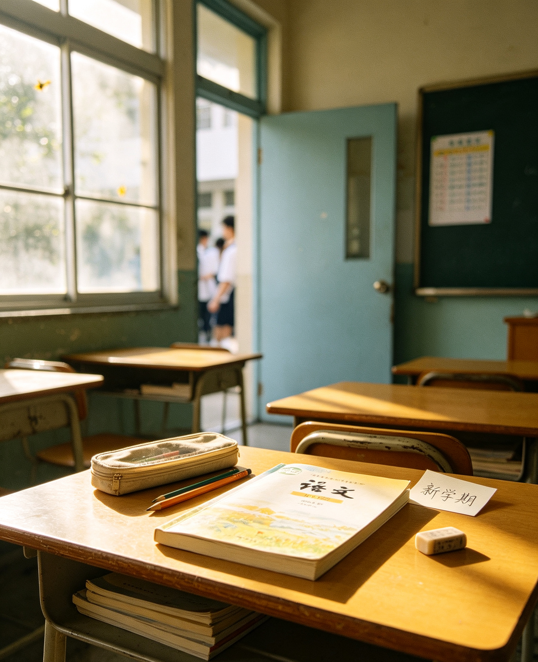 微小说大赛我的开学故事 《开学故事·旧夏余温》每次九月开学，我总会想起初中的那间