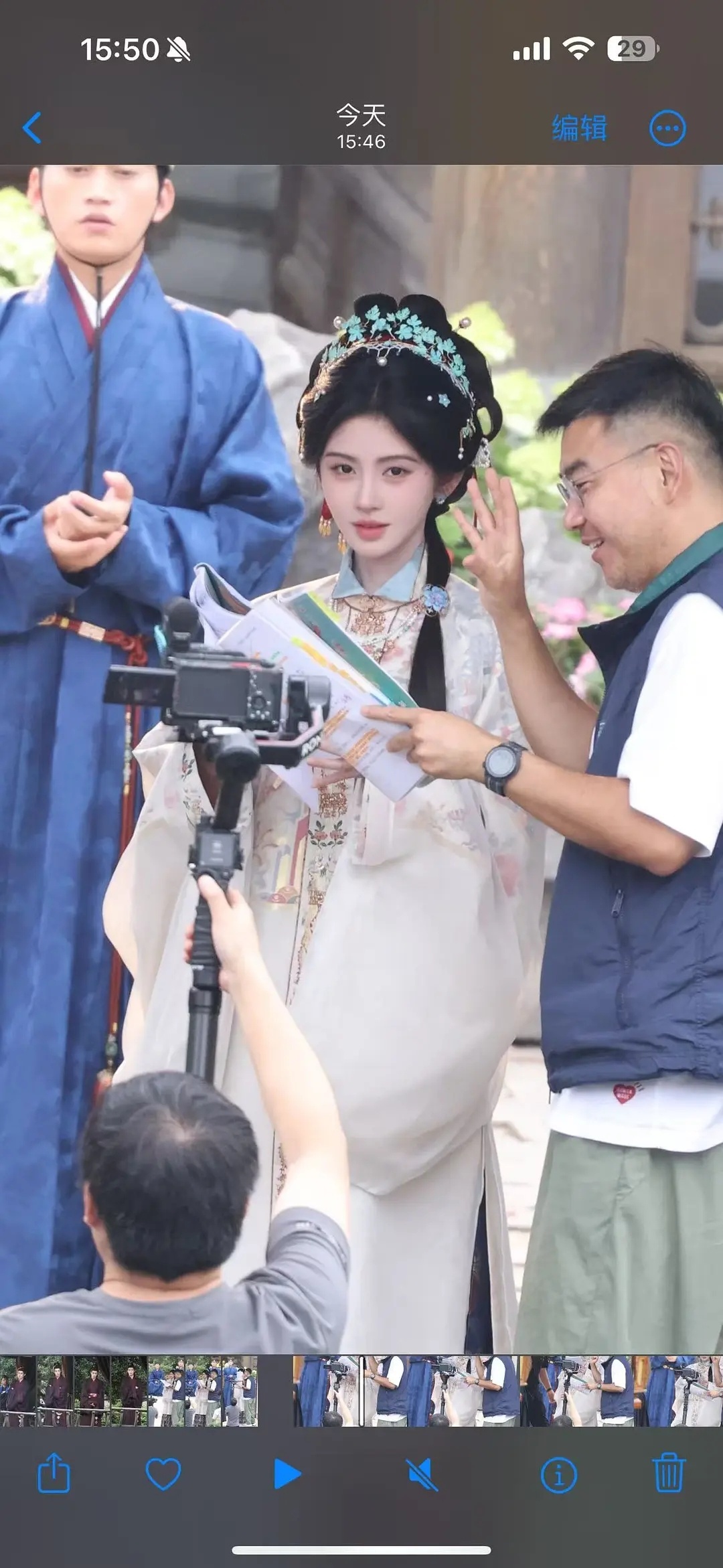 我靠  鞠婧祎真的好美呀