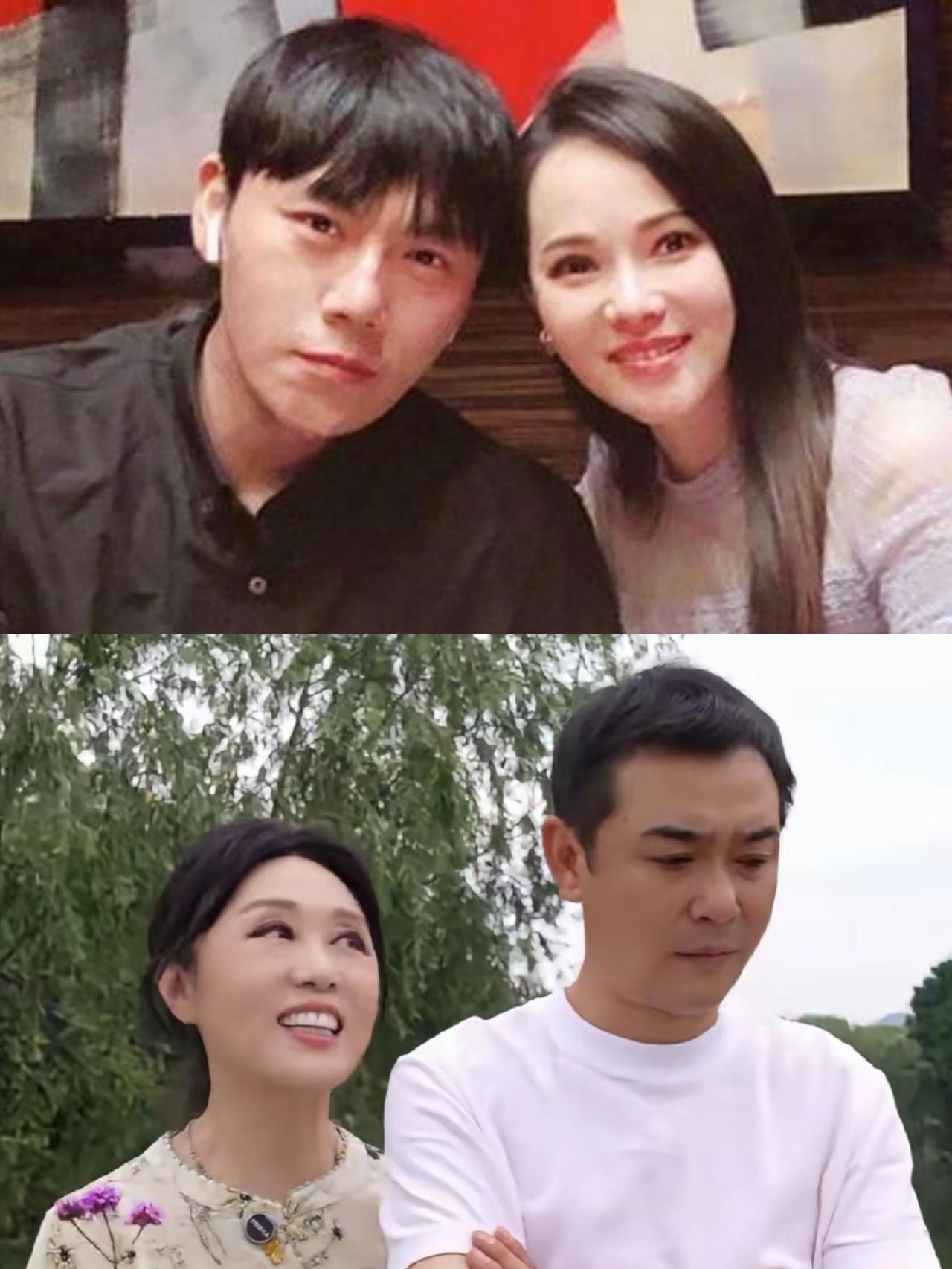 这两对姐弟恋一对女方大男方15岁，另一对也有10岁之差。都说姐弟恋关卡多，到今天