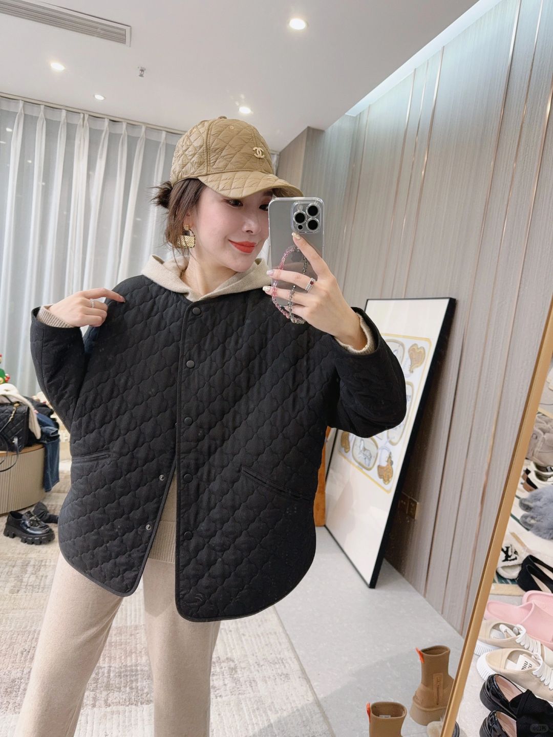 这件棉服外套别太好看！
