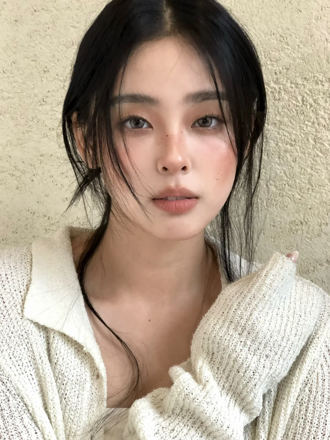 暖杏雀斑妆