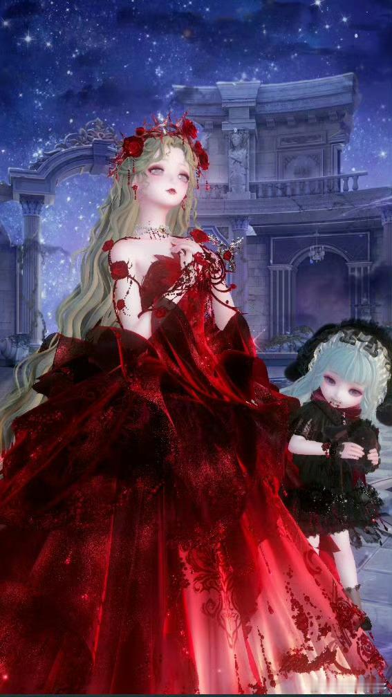 #闪耀暖暖小兔梦偶#小兔宝宝真的好萌，这装扮好梦幻神秘，小耳朵张 开的时候被萌化