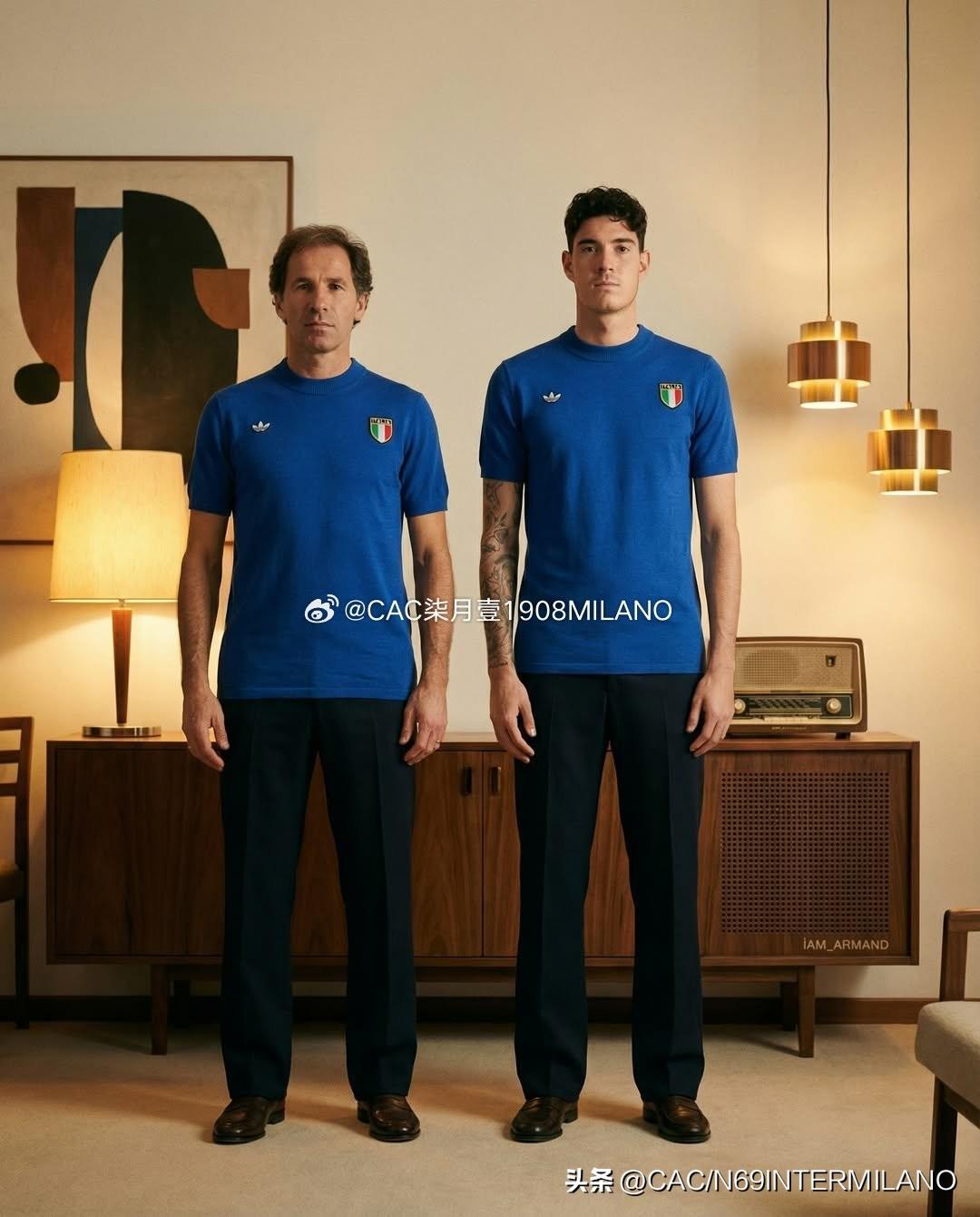 复古
但好像也从未离开，
传承
但貌似也一直都在…
亚平宁的蓝，国际米兰的黑💙