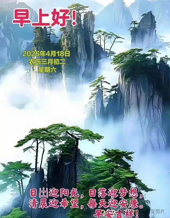 2026年4月18日 农历三月初二 星期六
 
4月18日，农历三月初二。民间素