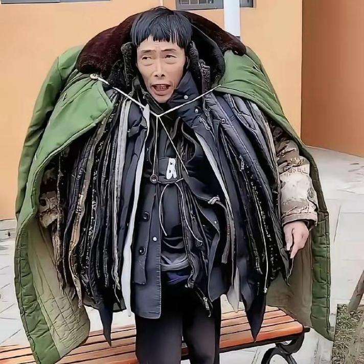 胆子也太大了！思聪都不敢这么穿搭，大爷直接出圈
 
路边偶遇一位大爷，这身穿搭我