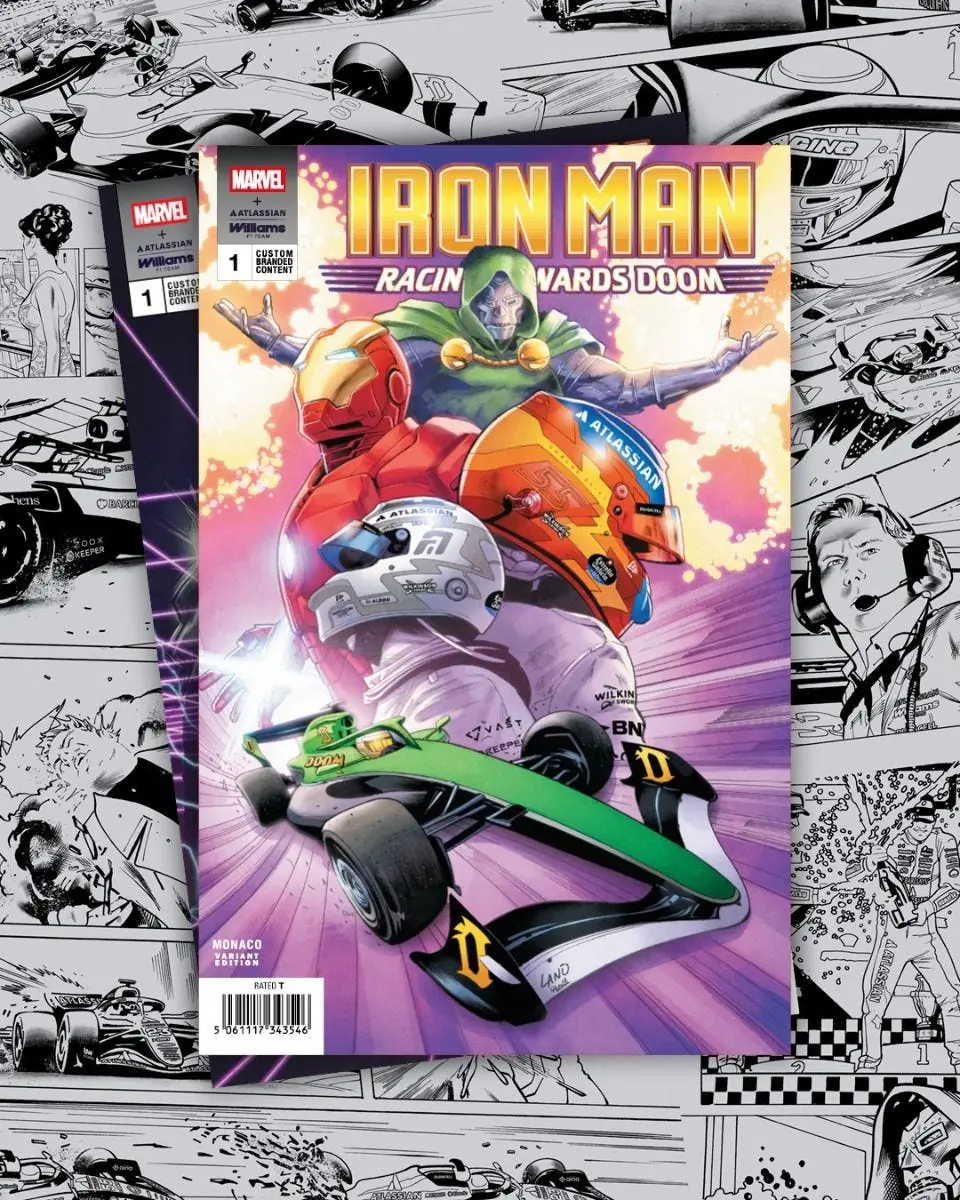 🇲🇨摩纳哥站威廉姆斯 x MARVEL《Iron Man: Racing T
