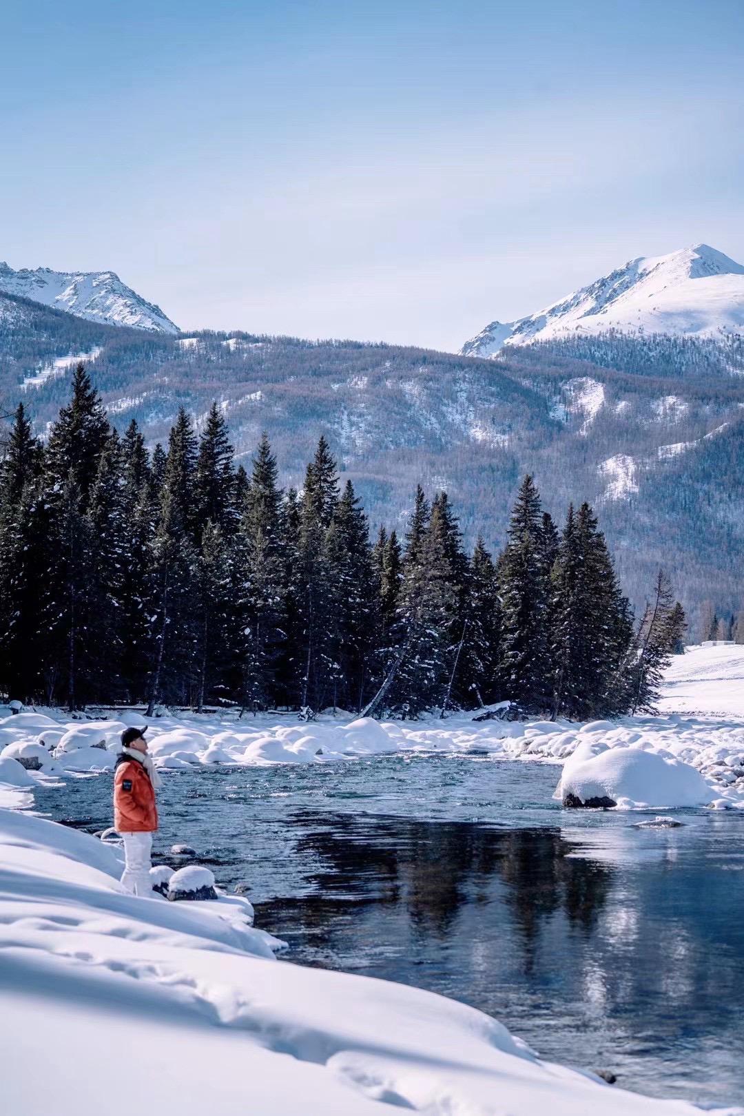 冬日白哈巴+喀纳斯封神拍照机位📷冰天雪地如何拍出氛围感大片。如果国内...