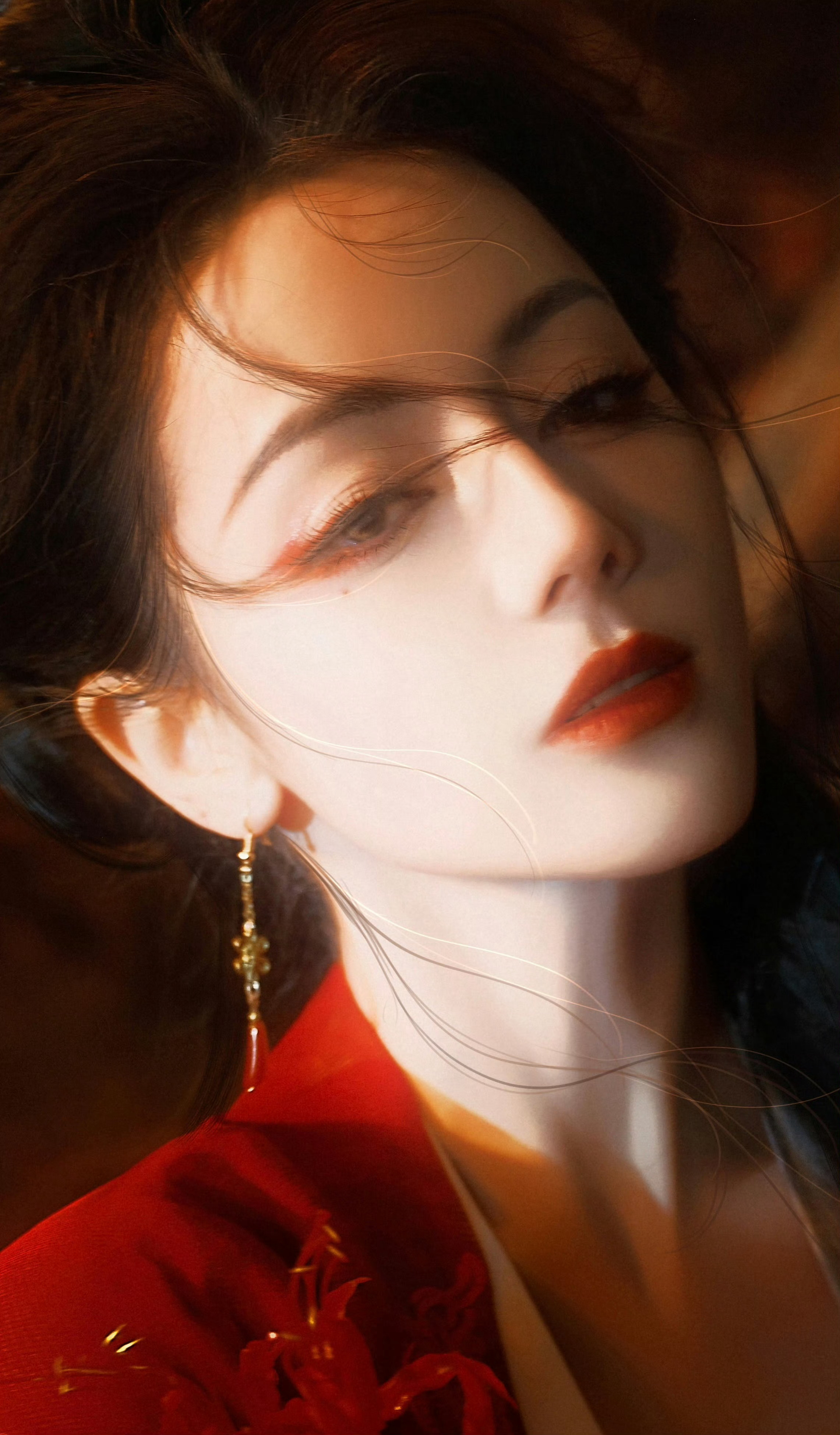 迪丽热巴这张好美，所有鬼塑明星都去找夏弃疾拍一组写真好吗 