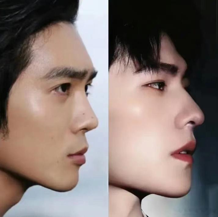 和于适一对比，才知道杨洋的侧脸有多优越 ​​​