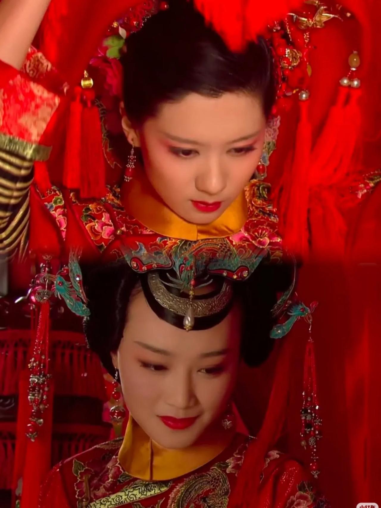 网友提问同为果郡王侧福晋，孟静娴还是国公府女儿，大婚造型却比浣碧低调不少，其实看