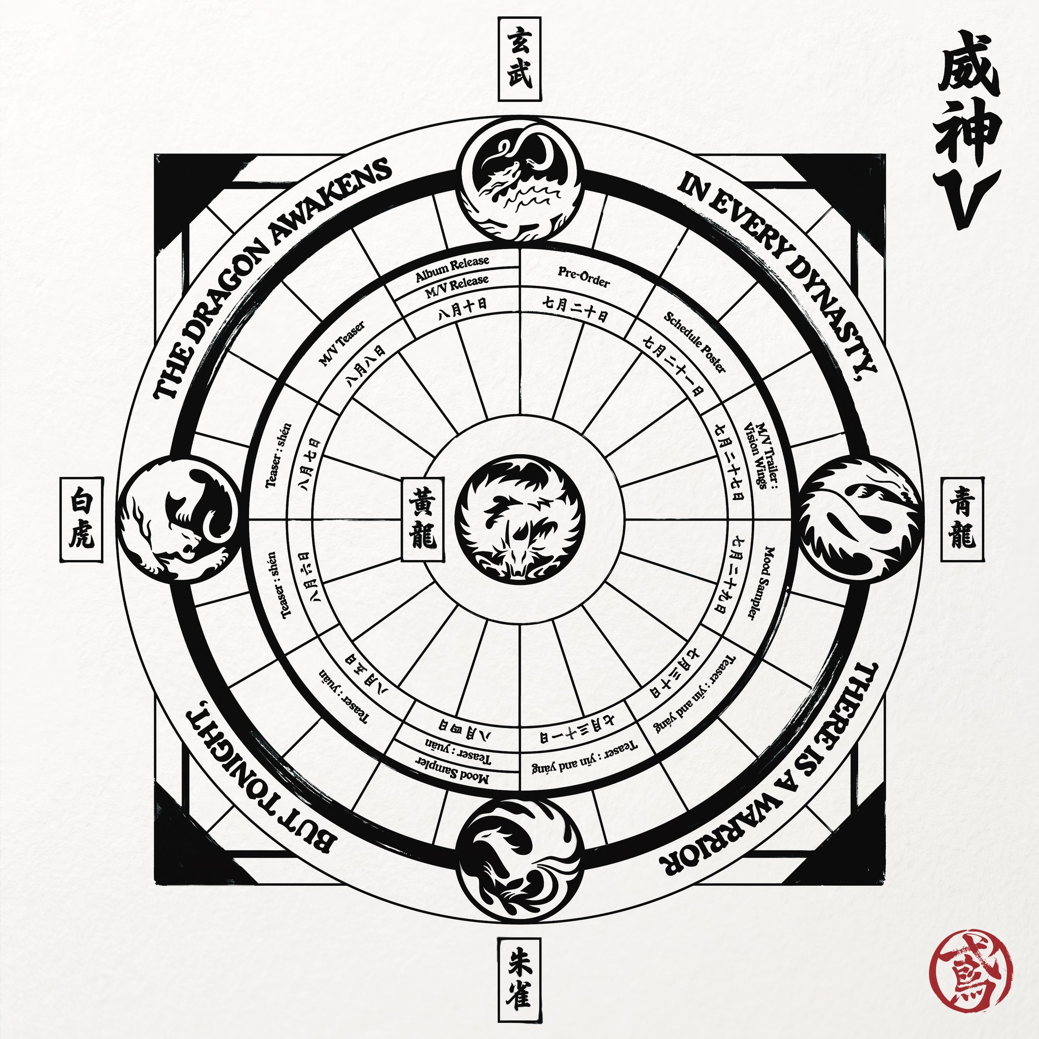 WayV 迷你8辑 【Vision Wings】日程海报公开📅➫ 2026.0