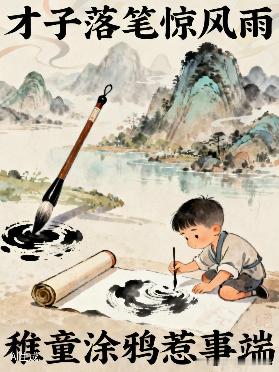 稚童涂鸦惹事端！