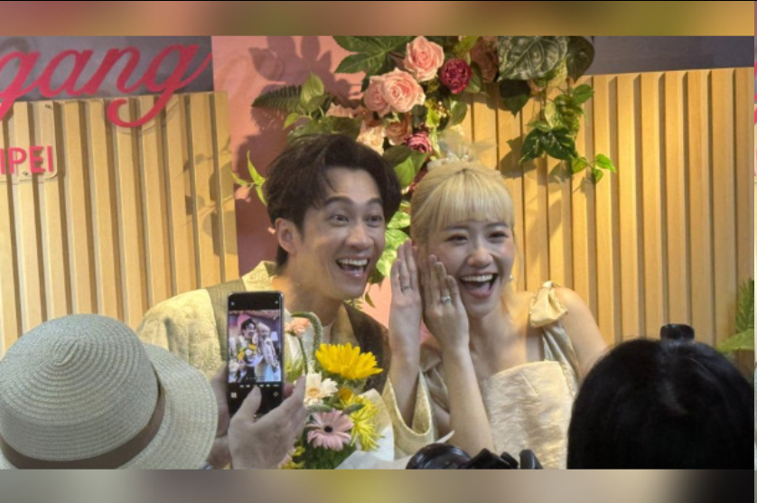 陈汉典lulu登记结婚 陈汉典lulu20日在好友Amanda（刘纪范）、老板陈