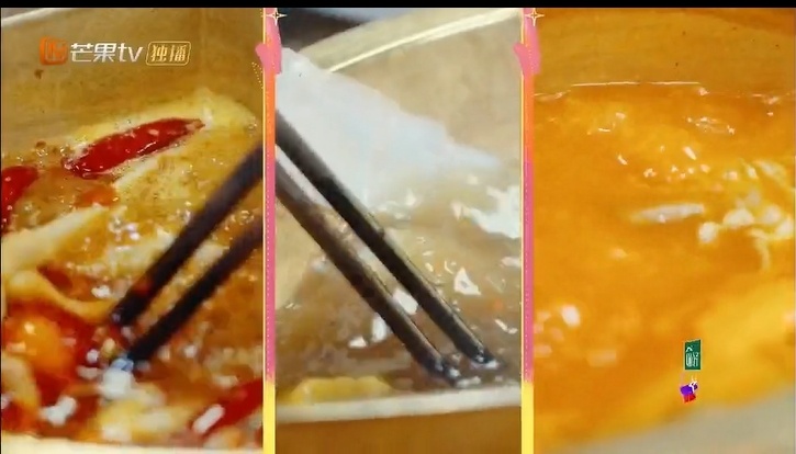 #李斯丹妮在法国找到了宽窄巷子# 李斯丹妮在法国的餐厅里找到“宽窄巷子”，实在是