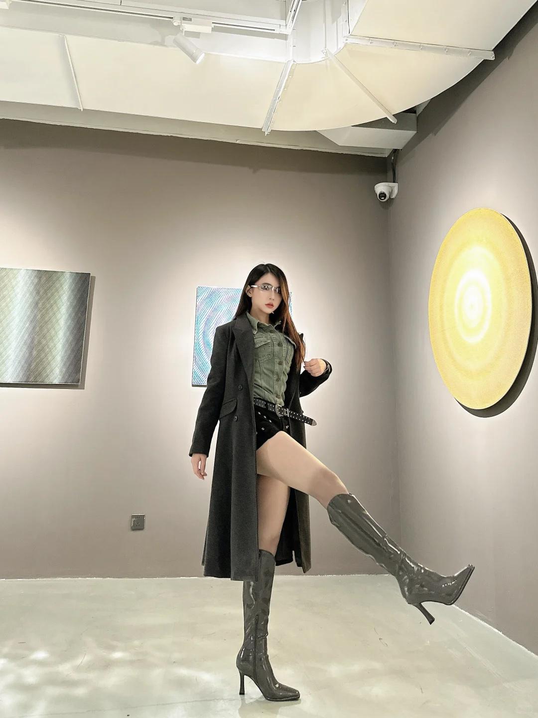 有那些好看的长靴搭配长靴搭配 时尚搭配短靴 白色长靴穿搭 高筒靴子搭配 黑长靴穿