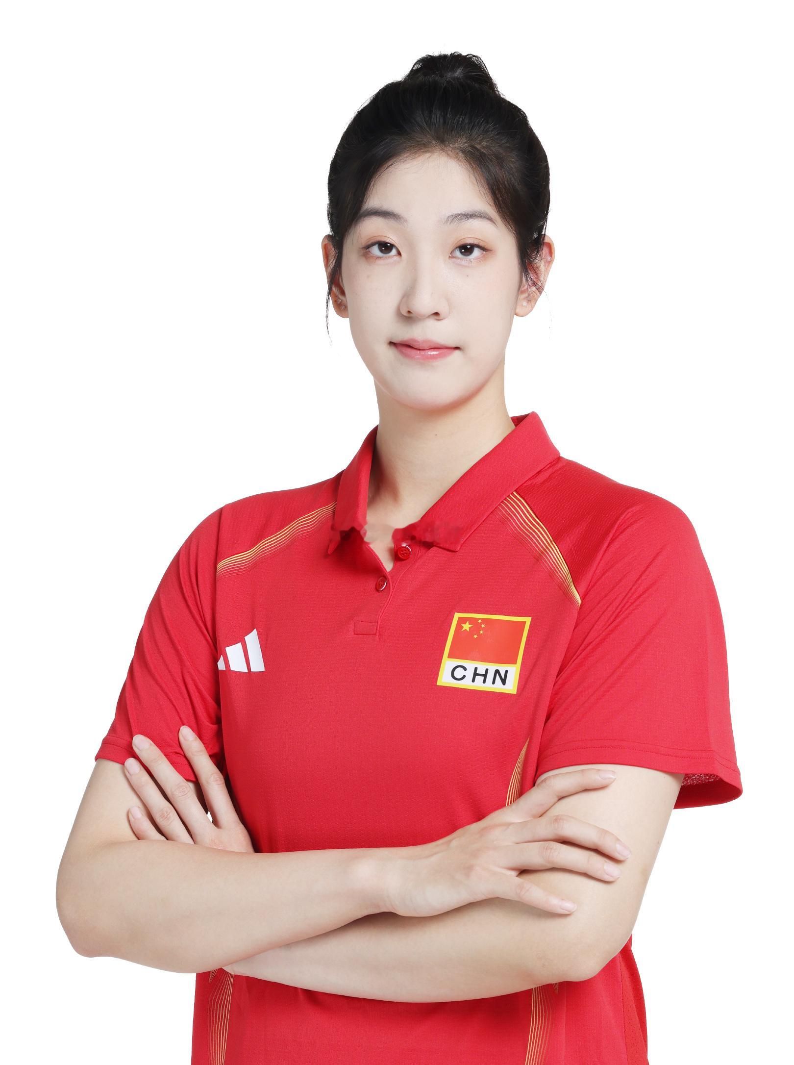 中国女排3-1波兰女排中国女排替补接应杨舒茗3分（9扣3中0失误1被拦） 扣球成