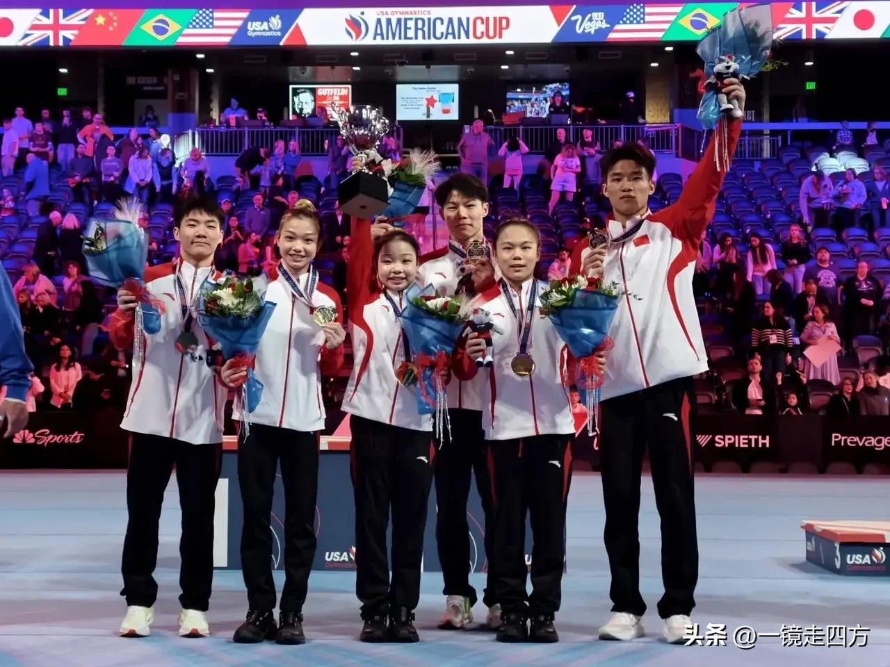 美国杯体操混合团体邀请赛落幕，由张清颖、柯沁沁、田倬凡、李鸿颜、谢晨屹、张杨煜组