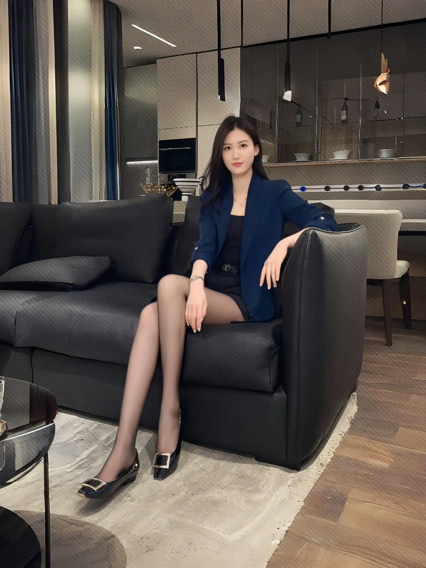 黑丝职业装