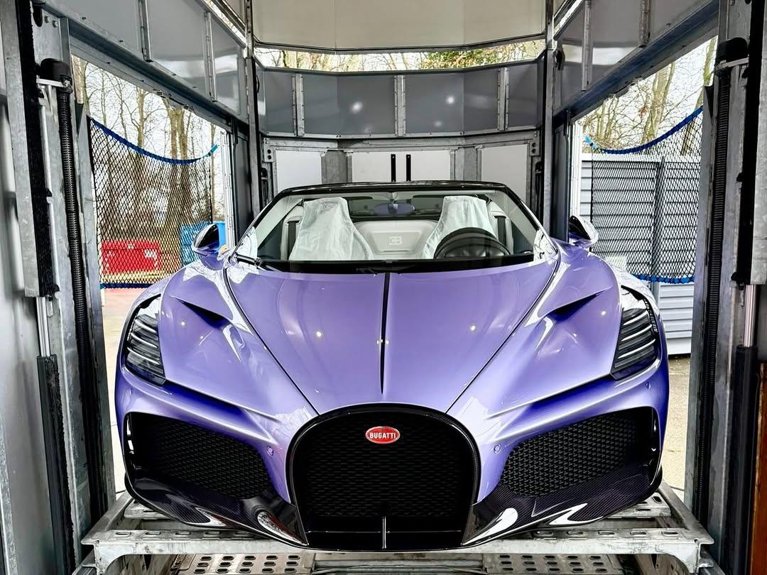 美国🇺🇸最新交付一台特殊规格的Bugatti W16 Mistra...