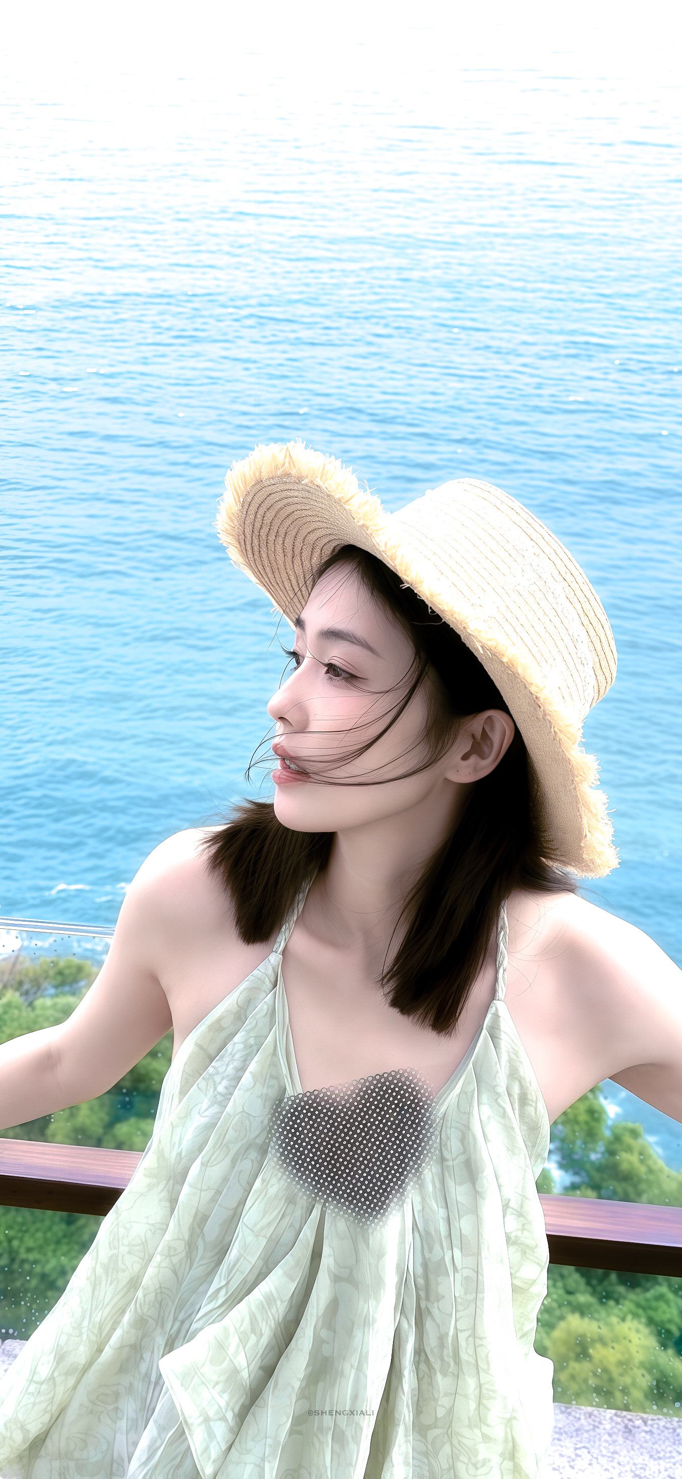 白鹿·听風的聲音👒🌊·头像壁纸更新～白鹿拍的夕阳